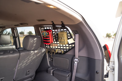 Rear Window Molle Storage Panels <br>03-09 Lexus GX 470