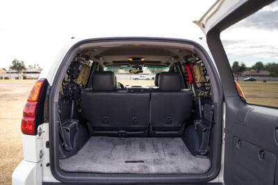 Rear Window Molle Storage Panels <br>03-09 Lexus GX 470