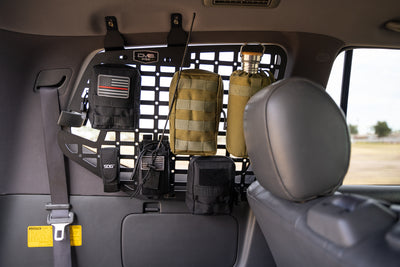 Rear Window Molle Storage Panels <br>03-09 Lexus GX 470