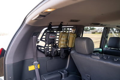 Rear Window Molle Storage Panels <br>03-09 Lexus GX 470