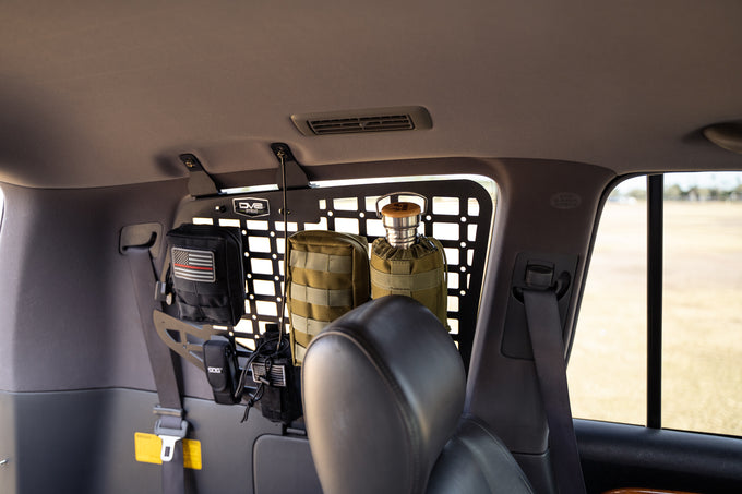 Rear Window Molle Storage Panels <br>03-09 Lexus GX 470