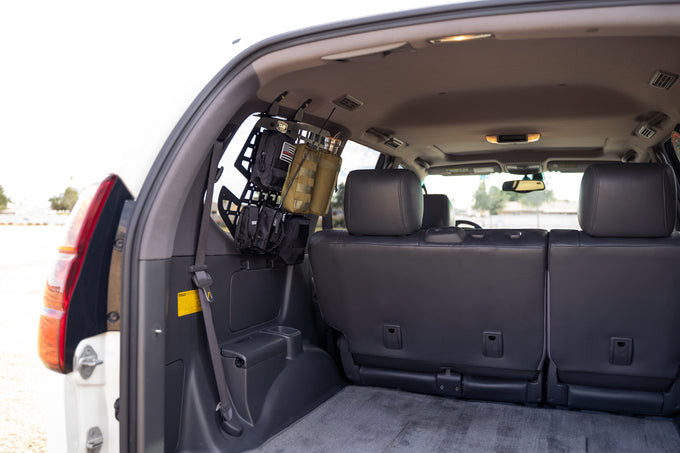Rear Window Molle Storage Panels <br>03-09 Lexus GX 470