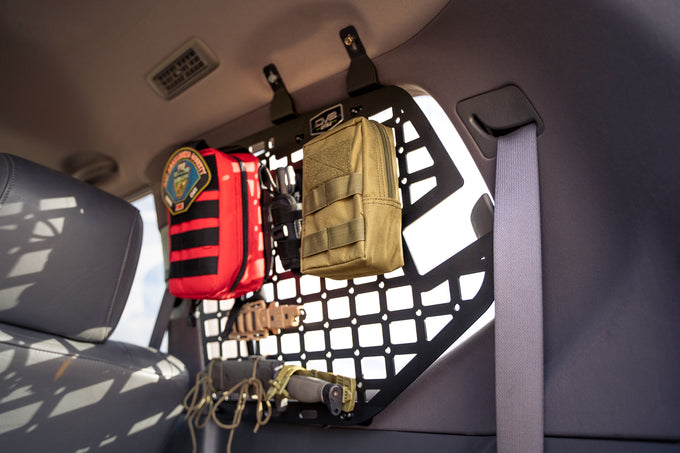 Rear Window Molle Storage Panels <br>03-09 Lexus GX 470