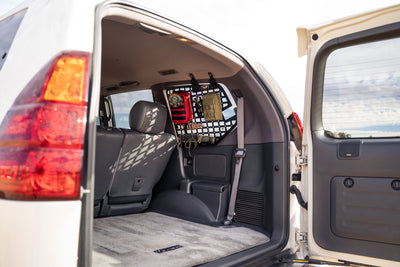Rear Window Molle Storage Panels <br>03-09 Lexus GX 470