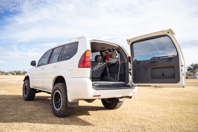 Rear Window Molle Storage Panels <br>03-09 Lexus GX 470