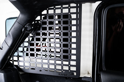 Rear Window Molle Panels <br>18-23 Jeep Wrangler JL