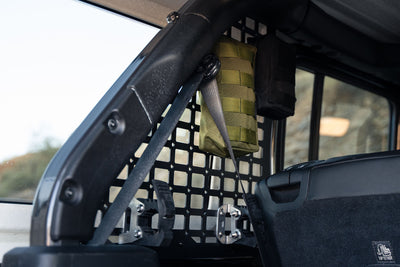 Rear Window Molle Panels <br>18-23 Jeep Wrangler JL