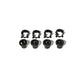 Set Of 4 Mopar Sensor Bezel <br>19-23 Ram 1500, 2500, 3500, 18-23 Wrangler