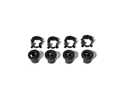 Set Of 4 Mopar Sensor Bezel <br>19-23 Ram 1500, 2500, 3500, 18-23 Wrangler