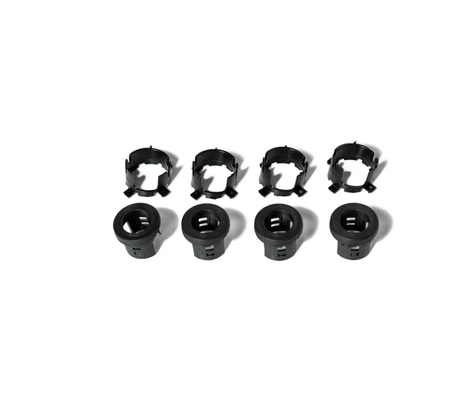 Set Of 4 Mopar Sensor Bezel <br>19-23 Ram 1500, 2500, 3500, 18-23 Wrangler