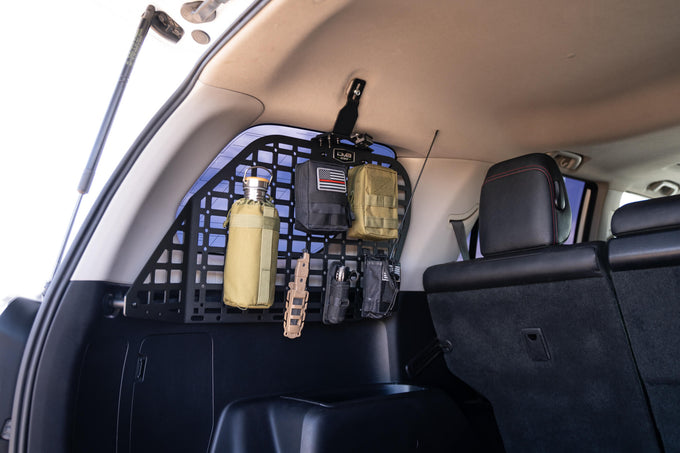 Rear Window Molle Panels <br>10-24 Toyota 4Runner