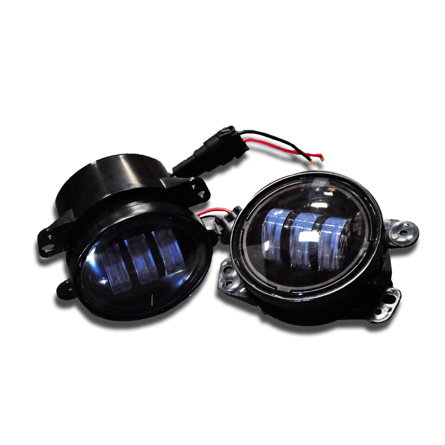 4 Inch Round Fog Lights <br>07-17 Jeep Wrangler, 2018 JK