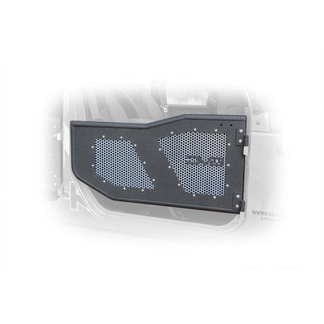 Aluminum Mesh Inserts For Front JK Rock Doors <br>07-17 Jeep Wrangler, 2018 JK