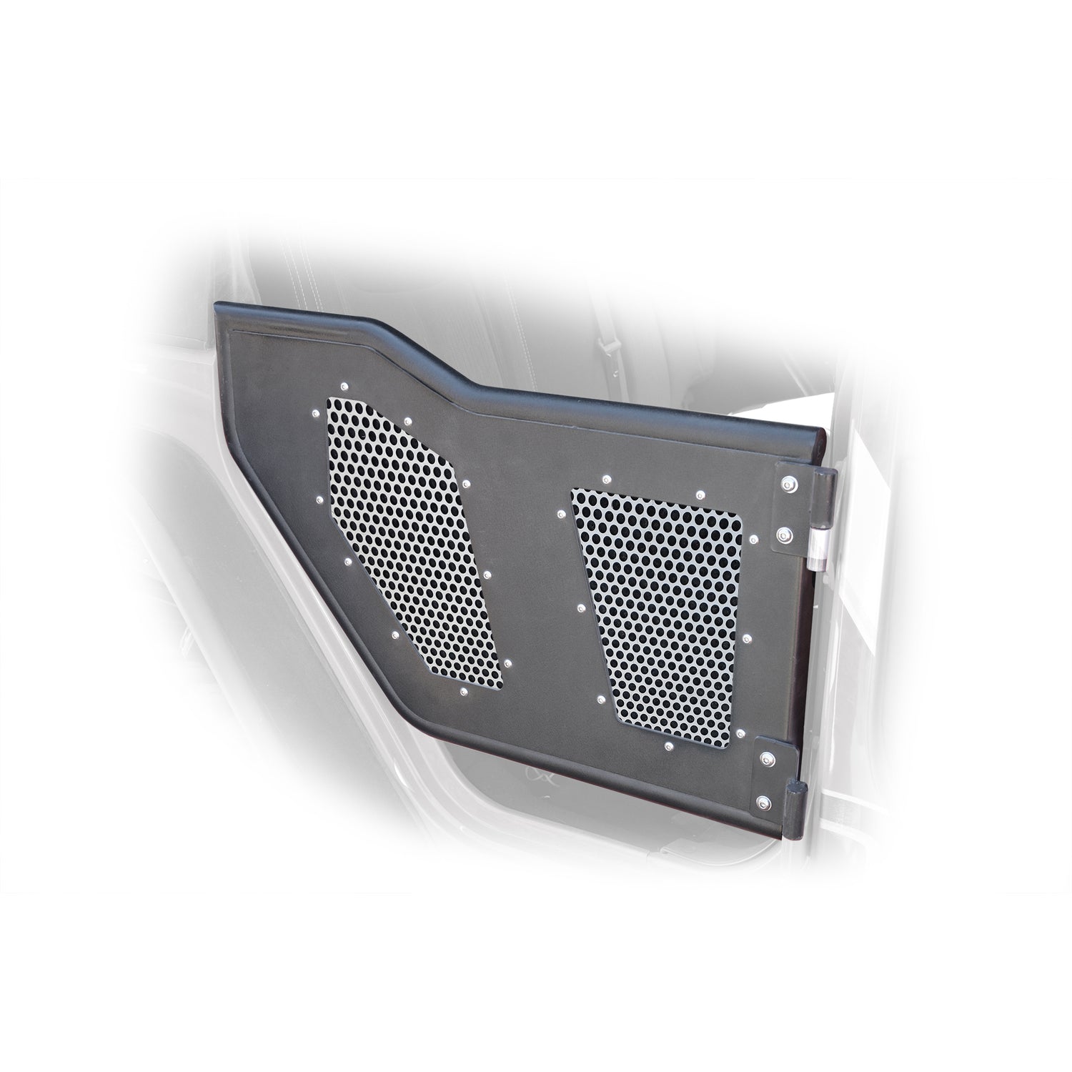 Aluminum Mesh Inserts For Rear JK Rock Doors <br>07-17 Jeep Wrangler, 2018 JK