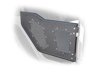 Aluminum Mesh Inserts For Rear JK Rock Doors <br>07-17 Jeep Wrangler, 2018 JK