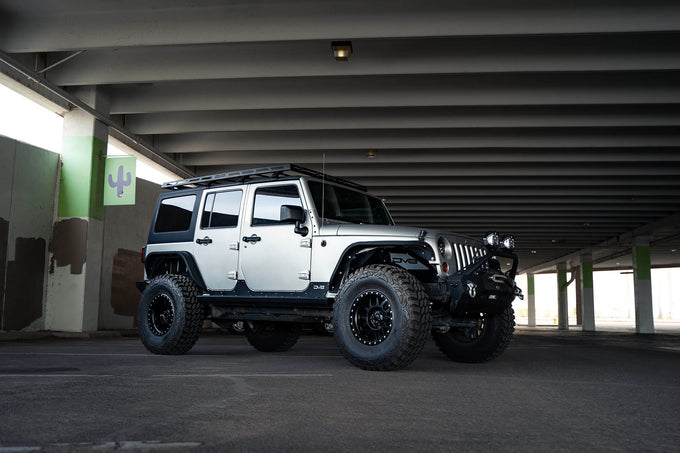 Full-Length Roof Rack <br>07-18 Jeep Wrangler JK