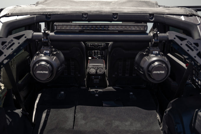 Rear Speaker & Light Bar Mount <br>18-25 Jeep Wrangler JL