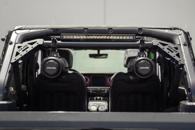 Rear Speaker & Light Bar Mount <br>18-25 Jeep Wrangler JL