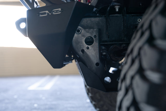 Front Bumper Sway-Bar Disconnect Motor Skid Plate <br>18-25 Jeep Wrangler JL, 20-25 Gladiator JT