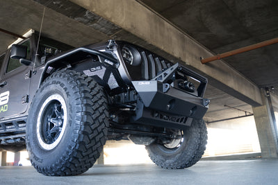 Front Bumper Sway-Bar Disconnect Motor Skid Plate <br>18-25 Jeep Wrangler JL, 20-25 Gladiator JT
