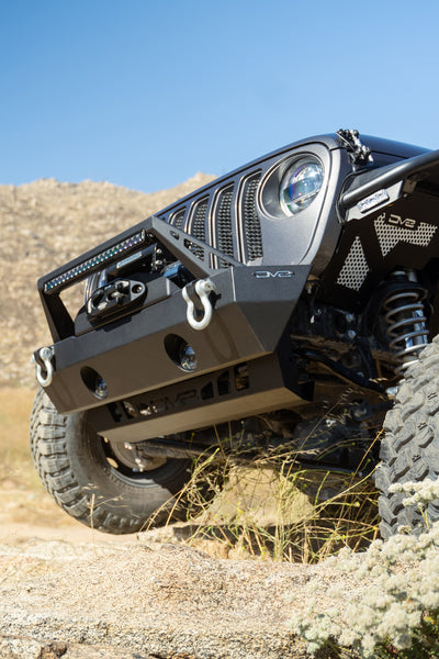 Front Bumper Sway-Bar Disconnect Motor Skid Plate <br>18-25 Jeep Wrangler JL, 20-25 Gladiator JT