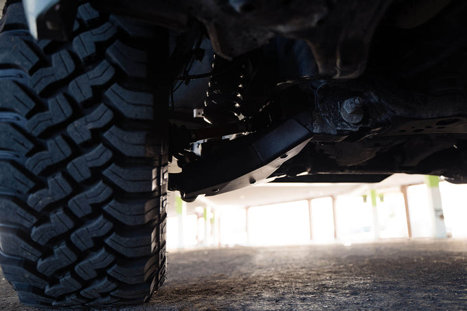 Front Lower Control Arm Skid Plates <br>22-23 Toyota Tundra, Sequoia