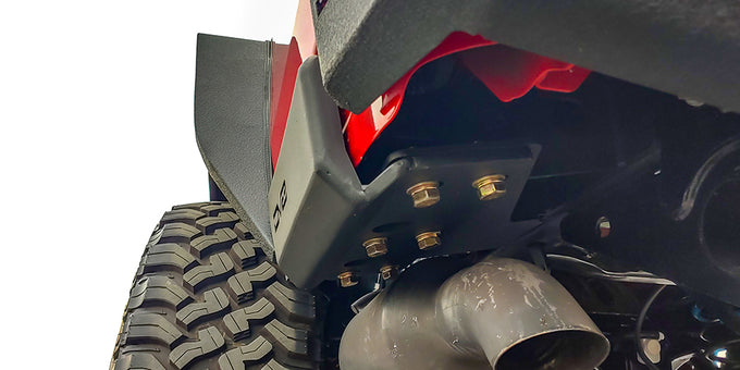 Bedside Rock Sliders <br>20-21 Jeep Gladiator