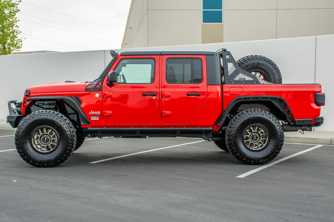 Rock Sliders With Step <br>20-21 Jeep Gladiator
