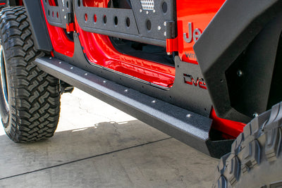 Rock Sliders With Rock Skins <br>07-17 Jeep Wrangler, 2018 JK