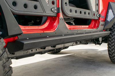 Rock Sliders With Rock Skins <br>07-17 Jeep Wrangler, 2018 JK