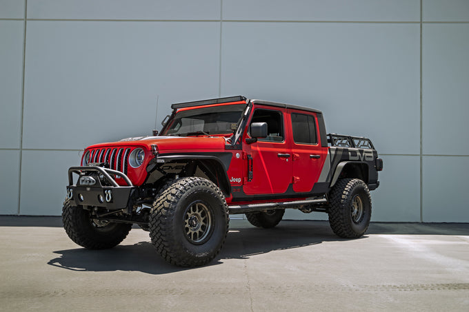 Hinge Mounted Steps <br>07-23 Jeep Gladiator/Wrangler JT/JK/JL