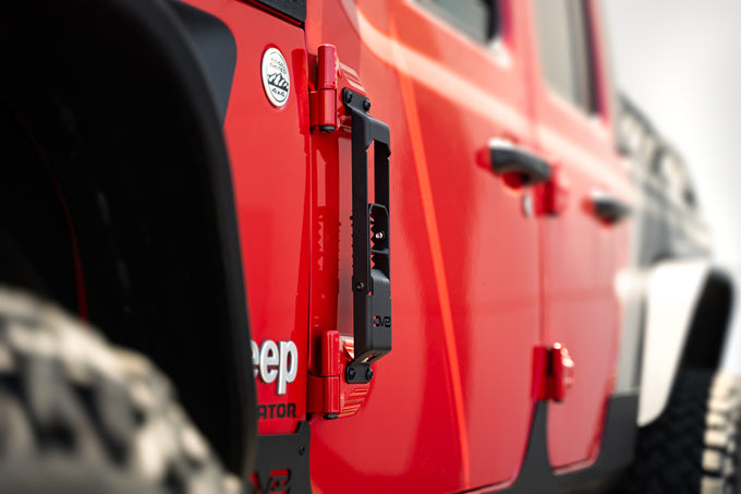 Hinge Mounted Steps <br>07-23 Jeep Gladiator/Wrangler JT/JK/JL