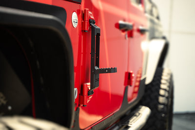 Hinge Mounted Steps <br>07-23 Jeep Gladiator/Wrangler JT/JK/JL