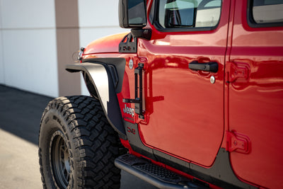 Hinge Mounted Steps <br>07-23 Jeep Gladiator/Wrangler JT/JK/JL
