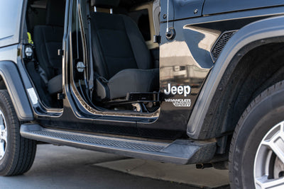 Foot Pegs <br>07-23 Jeep Gladiator/Wrangler JT/JK/JL