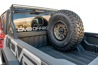 Stand Up Spare Tire Mount <br>20-21 Jeep Gladiator