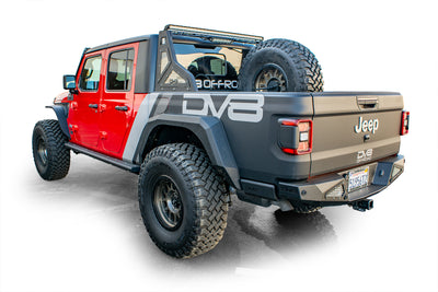 Stand Up Spare Tire Mount <br>20-21 Jeep Gladiator