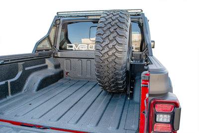 Stand Up Spare Tire Mount <br>20-21 Jeep Gladiator