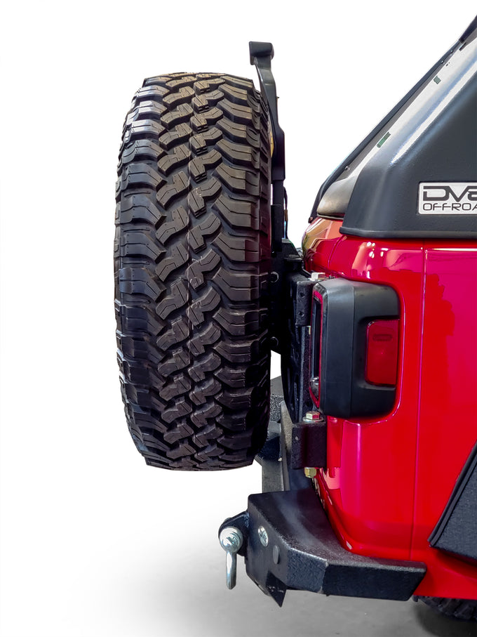 Hinge Mounted Tire Carrier <br>18-21 Jeep Wrangler