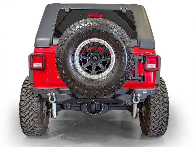 Hinge Mounted Tire Carrier <br>18-21 Jeep Wrangler