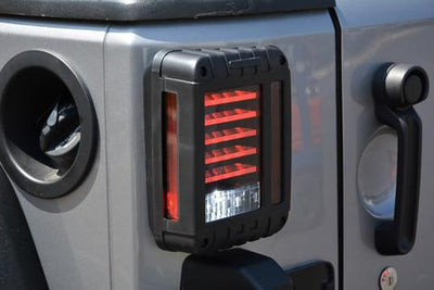 LED Tail Lights <br>07-17 Jeep Wrangler, 2018 JK