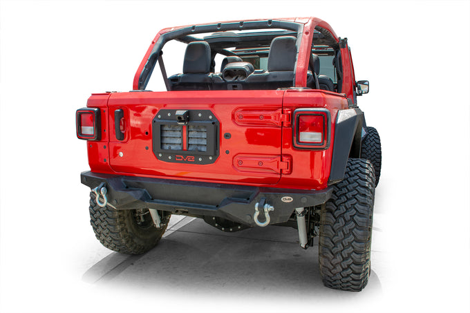 Spare Tire Delete Kit W/ Camera Housing <br>18-21 Jeep Wrangler