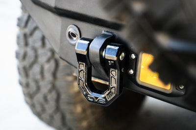 Black DV8 Elite Series D-Rings (Pair) <br>Universal