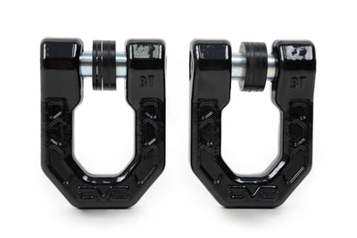 Black DV8 Elite Series D-Rings (Pair) <br>Universal