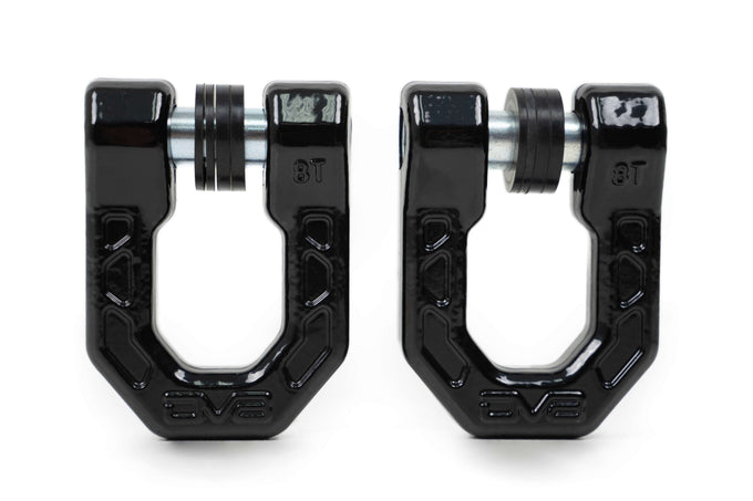 Black DV8 Elite Series D-Rings (Pair) <br>Universal
