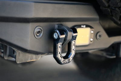 Black DV8 Elite Series D-Rings (Pair) <br>Universal