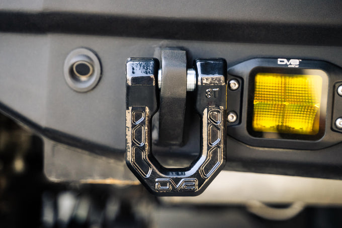 Black DV8 Elite Series D-Rings (Pair) <br>Universal