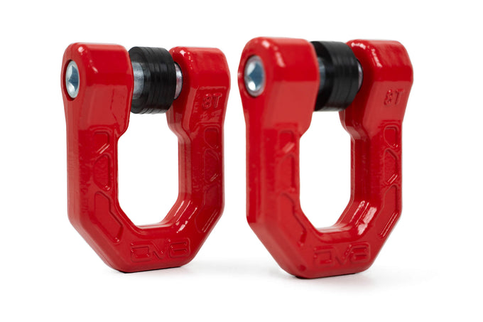 Red DV8 Elite Series D-Rings (Pair) <br>Universal