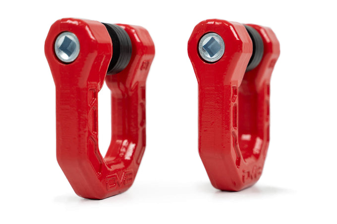 Red DV8 Elite Series D-Rings (Pair) <br>Universal