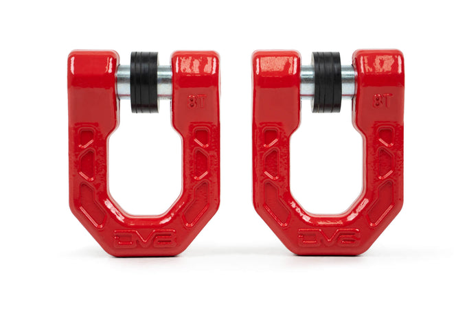 Red DV8 Elite Series D-Rings (Pair) <br>Universal
